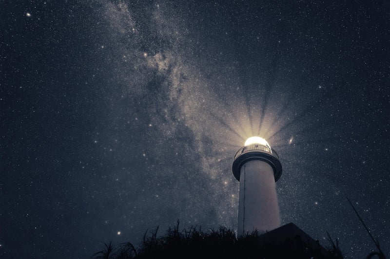 Milky Way Desert Night Sky